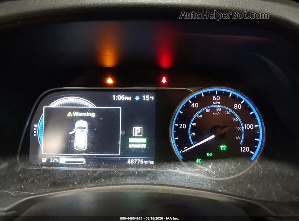 1N4BZ1CV3MC553473 2021 NISSAN LEAF Blue Vista de los asientos traseros