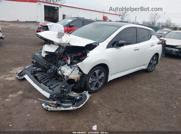 1N4BZ1CV4MC552137 2021 NISSAN LEAF White 