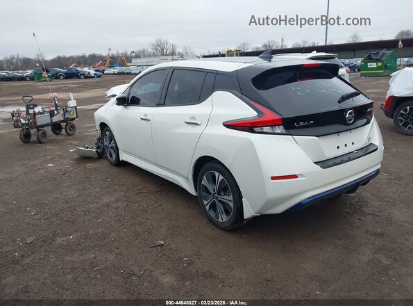 1N4BZ1CV4MC552137 2021 NISSAN LEAF White 