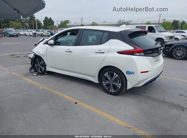 1N4BZ1CV4MC556432 2021 NISSAN LEAF White Tył lewy