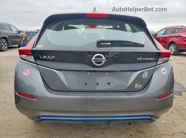 1N4BZ1DP7LC308691 2020 NISSAN LEAF Gray Rear view
