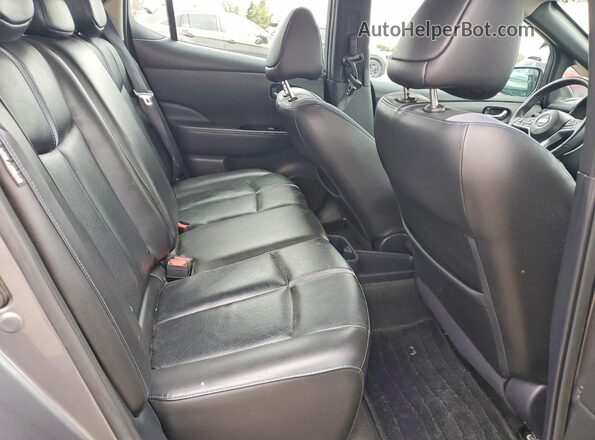 1N4BZ1DP7LC308691 2020 NISSAN LEAF Gray Rear seats view