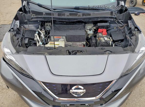 1N4BZ1DP7LC308691 2020 NISSAN LEAF Gray Rear interior view