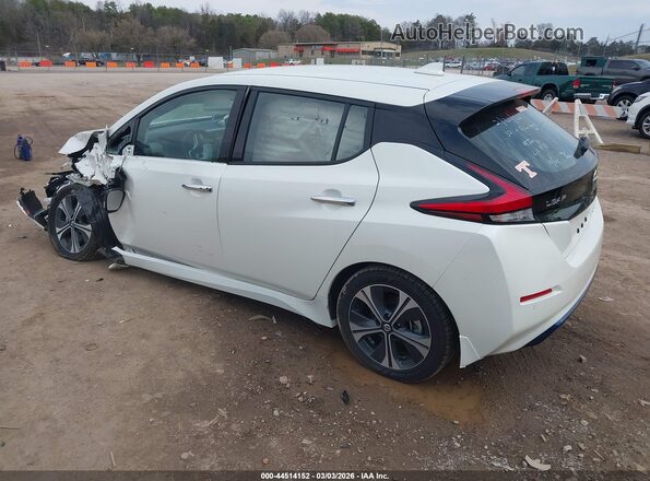 1N4BZ1DV9MC554397 2021 NISSAN LEAF White Հետևի ձախ