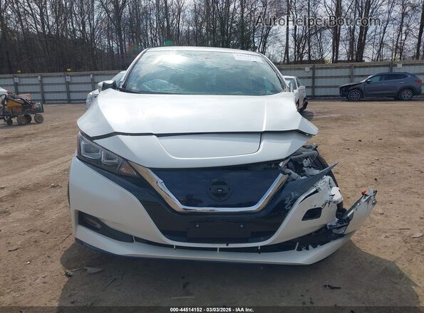 1N4BZ1DV9MC554397 2021 NISSAN LEAF White Սարքավորումների վահանակի տեսք