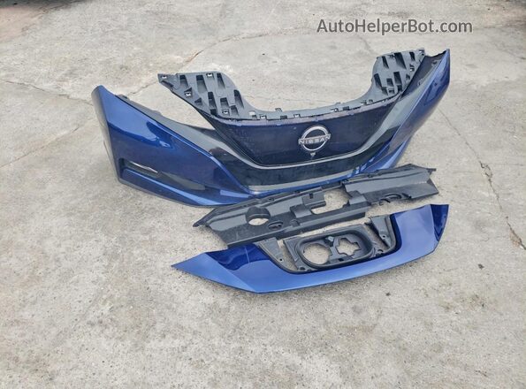 1N4CZ1CV0PC562754 2023 NISSAN LEAF Blue Շարժիչի բաժամունքի տեսք