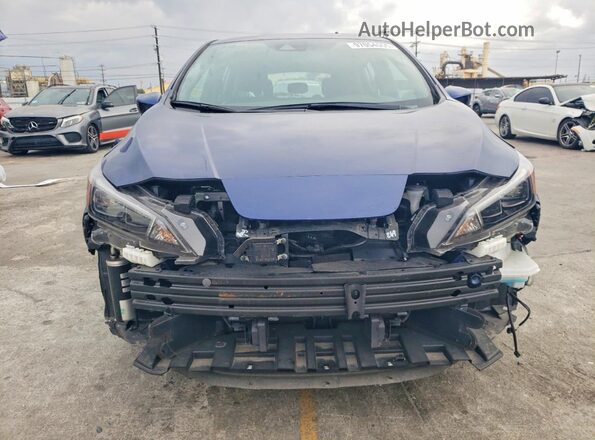 1N4CZ1CV0PC562754 2023 NISSAN LEAF Blue Դիմացի տեսք