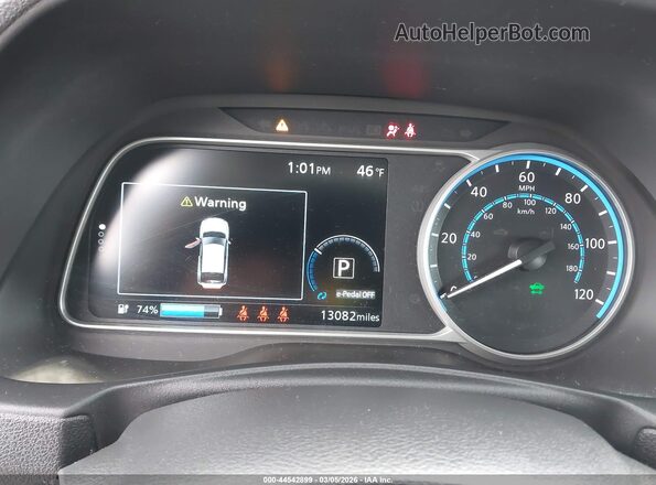 1N4CZ1CV1RC551815 2024 NISSAN LEAF White Вид задніх сидінь