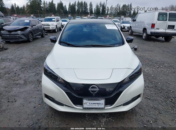 1N4CZ1CV1RC551815 2024 NISSAN LEAF White Вид задньої частини салону