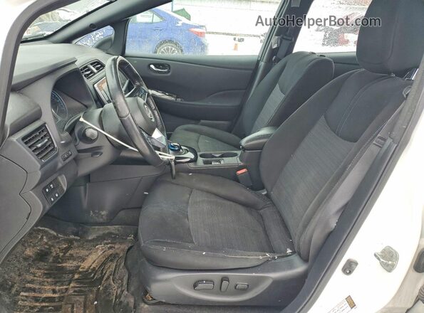 1N4CZ1CV4PC551465 2023 NISSAN LEAF White წინა სალონის ხედი