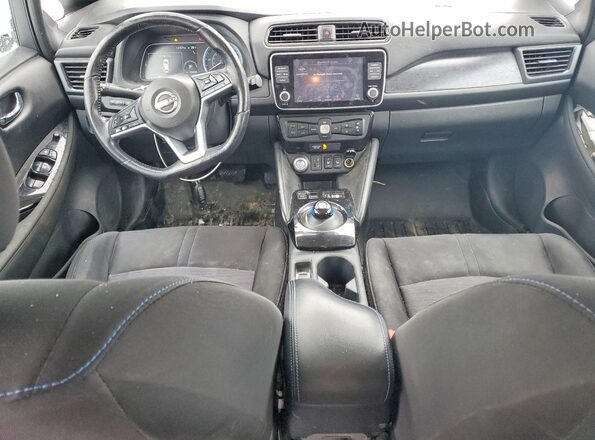 1N4CZ1CV4PC551465 2023 NISSAN LEAF White წინა პანელის ხედი