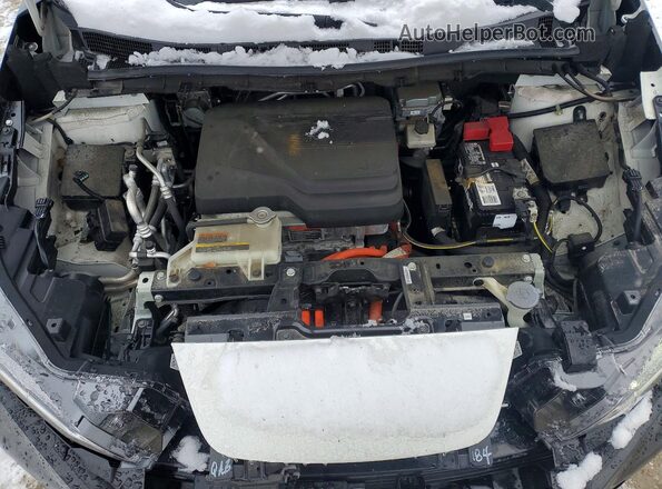 1N4CZ1CV4PC551465 2023 NISSAN LEAF White უკანა სალონის ხედი