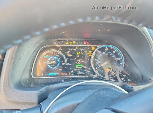 1N4CZ1CV6PC560619 2023 NISSAN LEAF Белый Вид щитка приборов