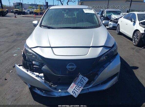 1N4CZ1CVXPC558338 2023 NISSAN LEAF Silver Rear interior view
