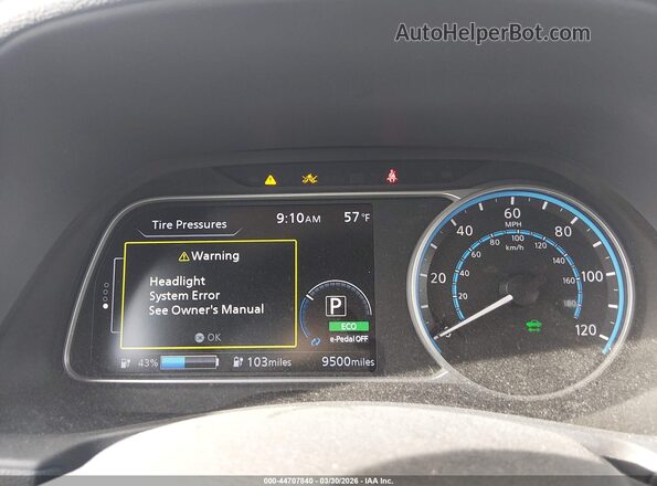 1N4CZ1CVXSC564276 2025 NISSAN LEAF Белый Вид задних сидений