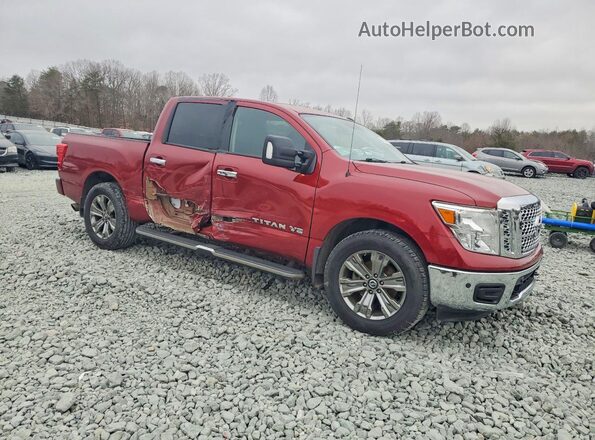 1N6AA1E6XKN528796 2019 NISSAN TITAN Burgundy 