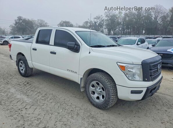 1N6AA1EC6MN525970 2021 NISSAN TITAN White Przód prawy