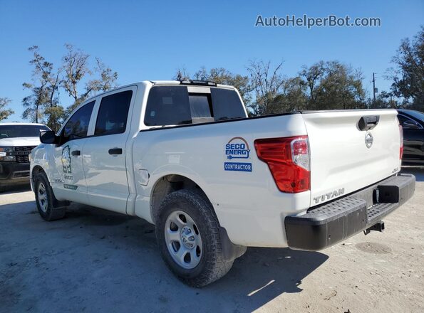 1N6AA1EC6MN525970 2021 NISSAN TITAN White Widok naklejki z numerem VIN