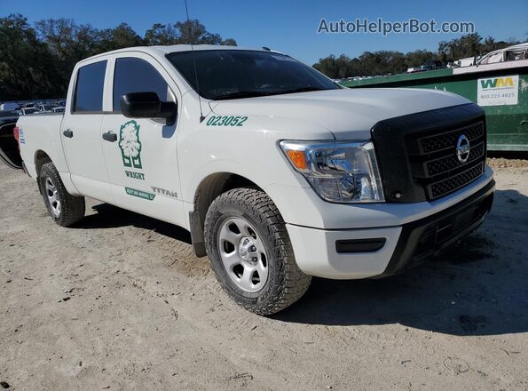 1N6AA1EC6MN525970 2021 NISSAN TITAN White Widok wnętrza 360 stopni