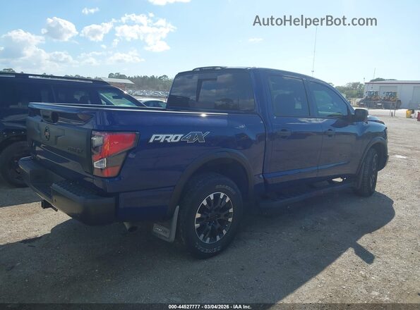 1N6AA1ED6MN511804 2021 NISSAN TITAN Blue უკანა მარჯვენა