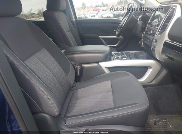 1N6AA1ED9MN507780 2021 NISSAN TITAN Blue Սալոնի դիմացի տեսք