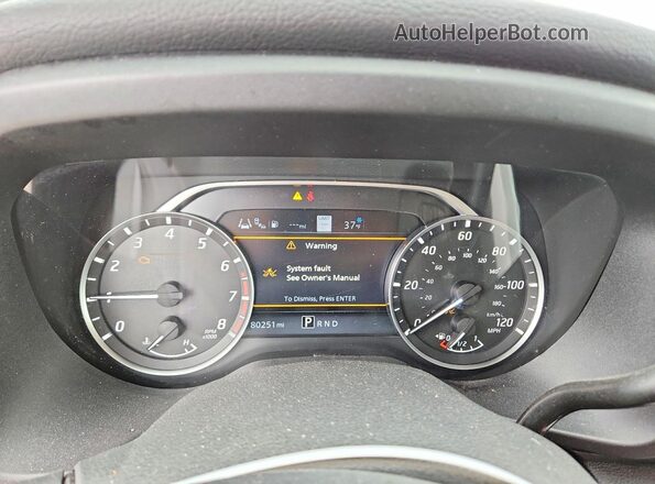 1N6AA1EF2LN507720 2020 NISSAN TITAN Black Սարքավորումների վահանակի տեսք