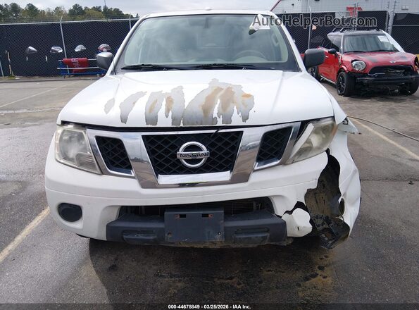 1N6AD0ER2GN775149 2016 NISSAN FRONTIER White Вид щитка приладів