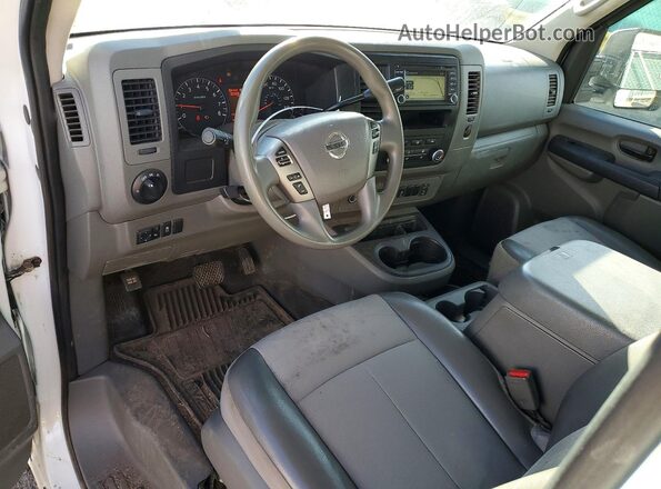 1N6AF0KY4JN804129 2018 NISSAN NV White Dashboard view