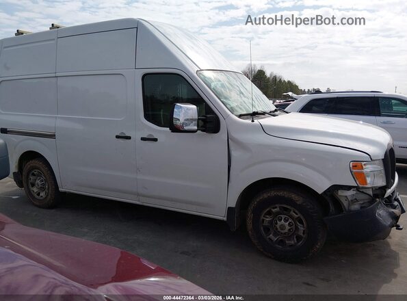 1N6AF0LY2JN808095 2018 NISSAN NV CARGO NV2500 HD White უკანა სალონის ხედი