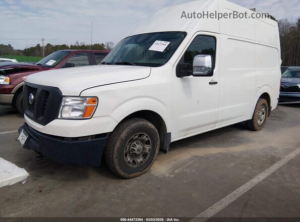 1N6AF0LY2JN808095 2018 NISSAN NV CARGO NV2500 HD White წინა მარცხენა ხედი სამი მეოთხედიდან
