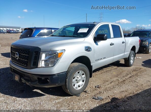 1N6BA1F36KN515407 2019 NISSAN TITAN XD Silver Przód lewy