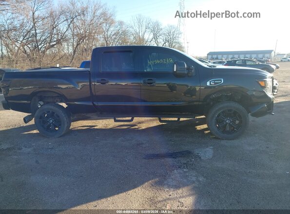 1N6BA1F45KN516430 2019 NISSAN TITAN XD Black Սալոնի հետևի տեսք