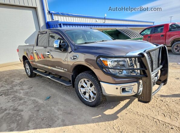 1N6BA1F4XGN512865 2016 NISSAN TITAN Gray 