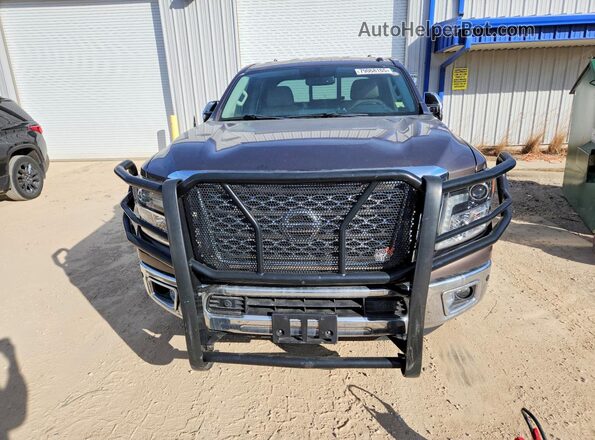1N6BA1F4XGN512865 2016 NISSAN TITAN Gray 