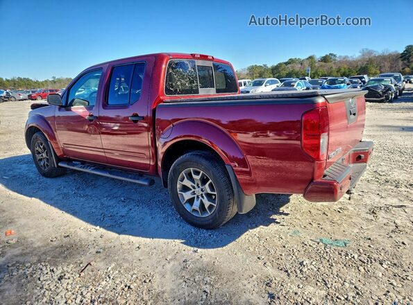 1N6ED0EA2MN710180 2021 NISSAN FRONTIER Красный Задняя левая четверть
