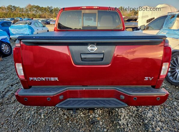 1N6ED0EA2MN710180 2021 NISSAN FRONTIER Красный Вид сзади