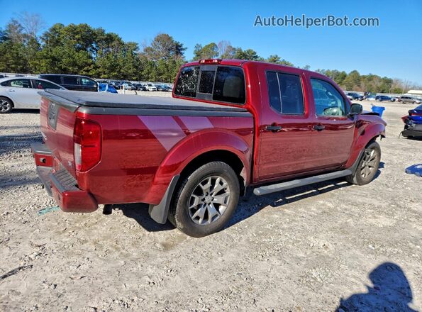 1N6ED0EA2MN710180 2021 NISSAN FRONTIER Красный Задняя правая четверть