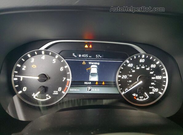 1N6ED1CL1SN628481 2025 NISSAN FRONTIER Серый Вид щитка приборов