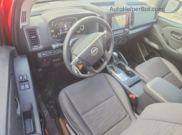 1N6ED1CM2NN618846 2022 NISSAN FRONTIER Красный Вид панели приборов