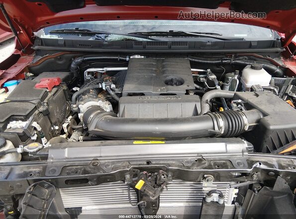 1N6ED1EK9SN623274 2025 NISSAN FRONTIER Красный Вид сзади