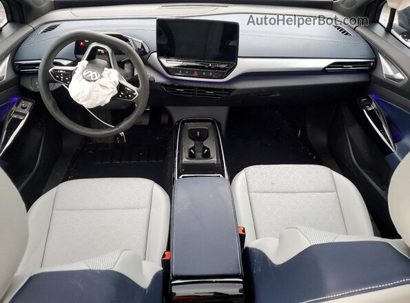 1V25MPE87SC006539 2025 VOLKSWAGEN ID.4 Серый Вид панели приборов