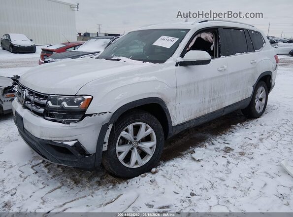 1V2AP2CA6KC590530 2019 VOLKSWAGEN ATLAS White Przód lewy