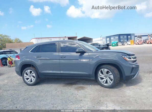 1V2BE2CA5MC211014 2021 VOLKSWAGEN ATLAS Gray უკანა სალონის ხედი