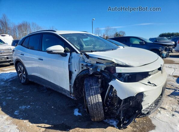 1V2BMPE81RC013614 2024 VOLKSWAGEN ID.4 White Przód prawy