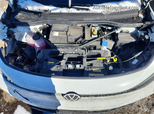 1V2BMPE81RC013614 2024 VOLKSWAGEN ID.4 White Widok komory silnika