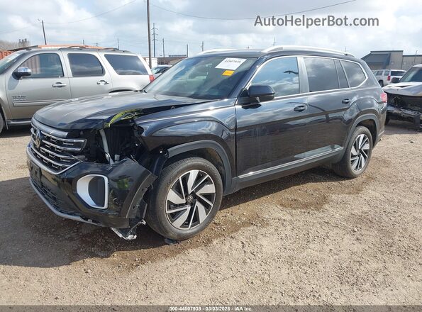 1V2BR2CA0SC535909 2025 VOLKSWAGEN ATLAS Black Vista tres cuartos delantera izquierda