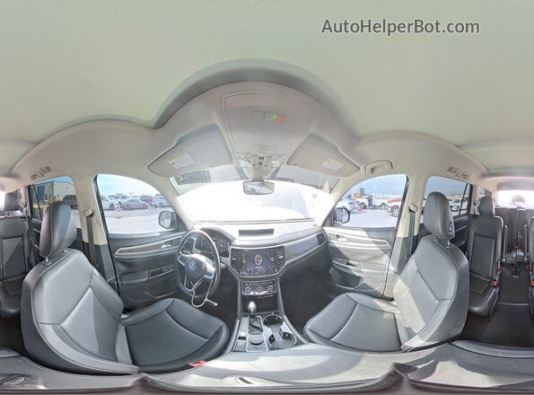 1V2BR2CA2MC501070 2021 VOLKSWAGEN ATLAS Black Սալոնի 360 աստիճան տեսք