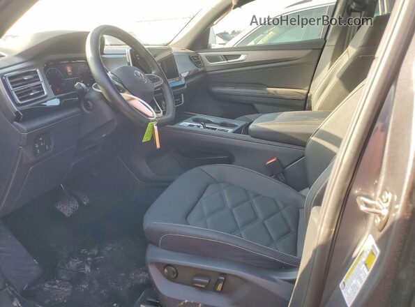 1V2DE2CA6SC217488 2025 VOLKSWAGEN ATLAS Gray Widok wnętrza z przodu