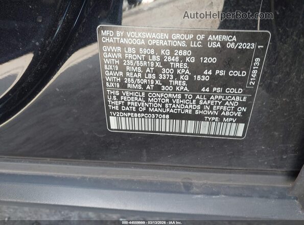 1V2DNPE86PC037068 2023 VOLKSWAGEN ID.4 Black 