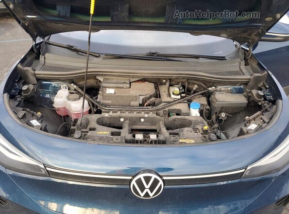 1V2DNPE89PC015307 2023 VOLKSWAGEN ID.4 Blue Engine compartment view
